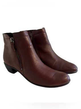 ECCO Brown Leather Touch 35 Ankle Boot 40(9/9.5) LIKE NEW